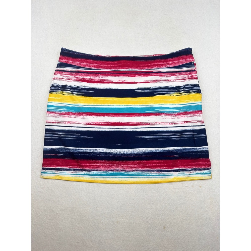 IZOD Golf Skort Womens 14 Striped‎ Activewear